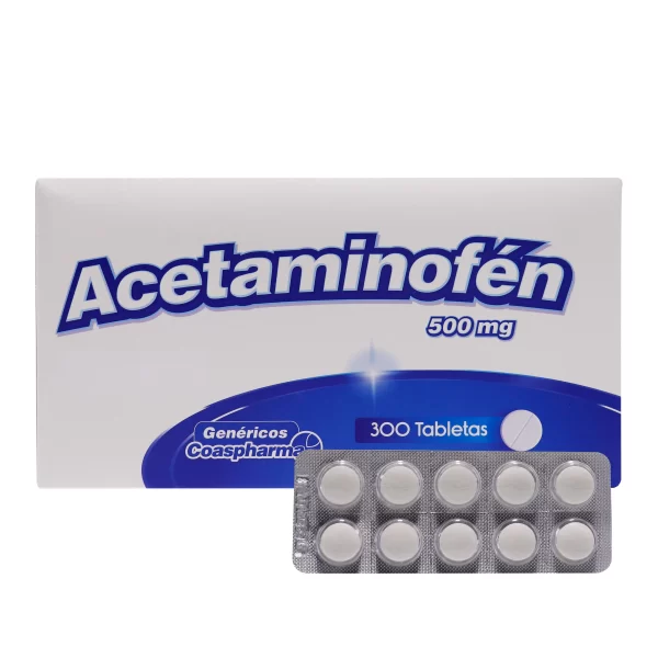 ACETAMINOFEN 500 mg x 300 TAB