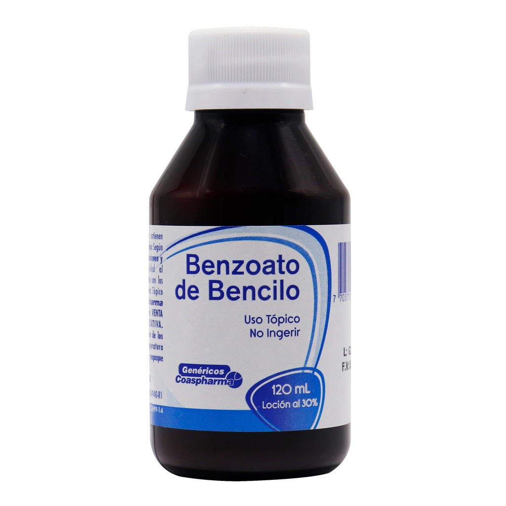 BENZOATO DE BENCILO 30% x 120 mL LOC TOP