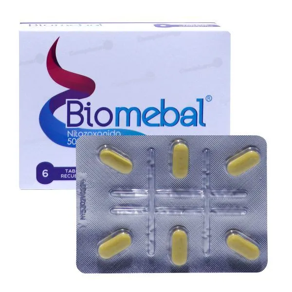 BIOMEBAL 500 mg x 6 TAB