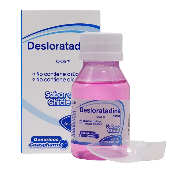 DESLORATADINA 0.05% x 60 mL SOL ORAL