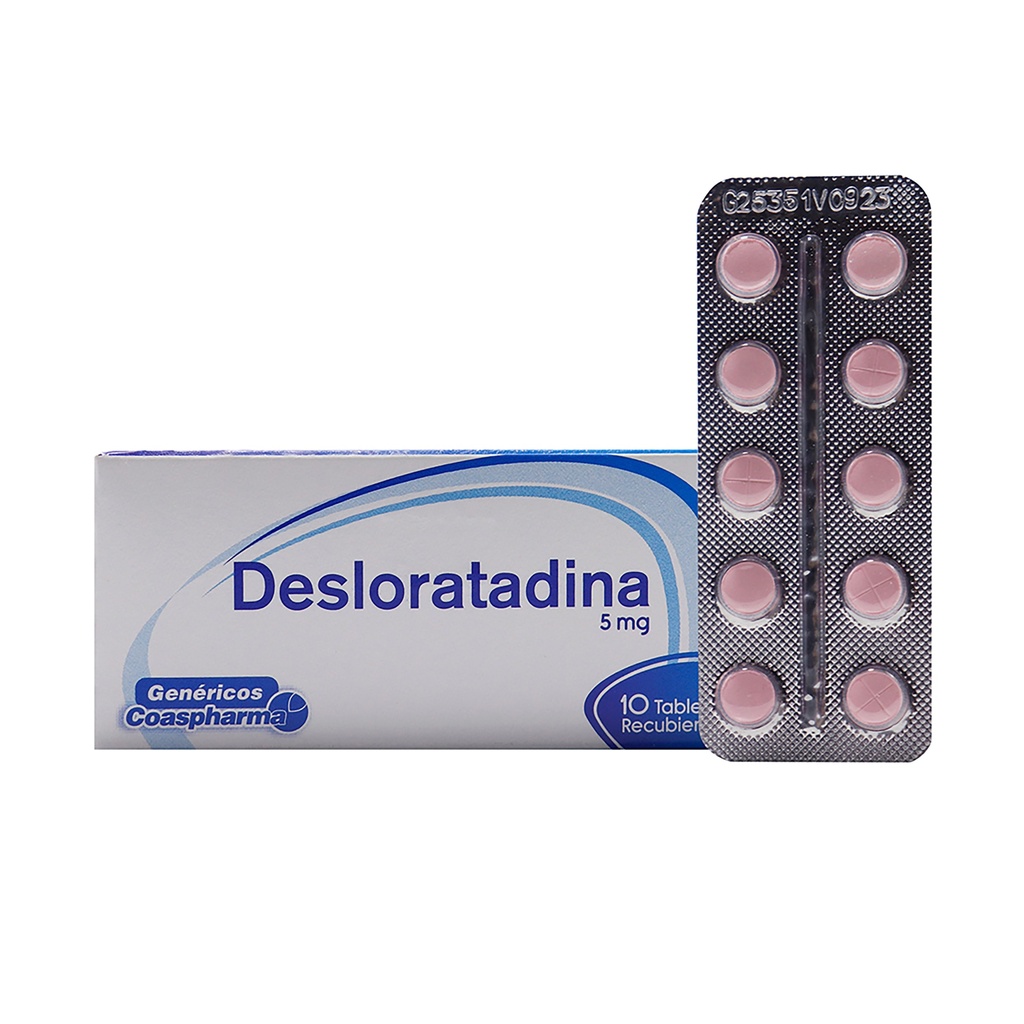 DESLORATADINA 5 mg x 10 TAB