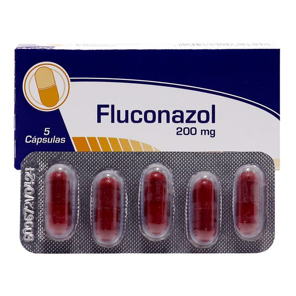 FLUCONAZOL 200 mg x 5 CAP