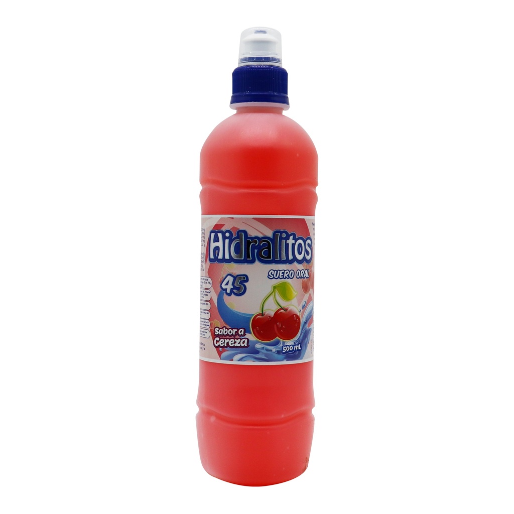 HIDRALITOS 45 CEREZA x 500 mL