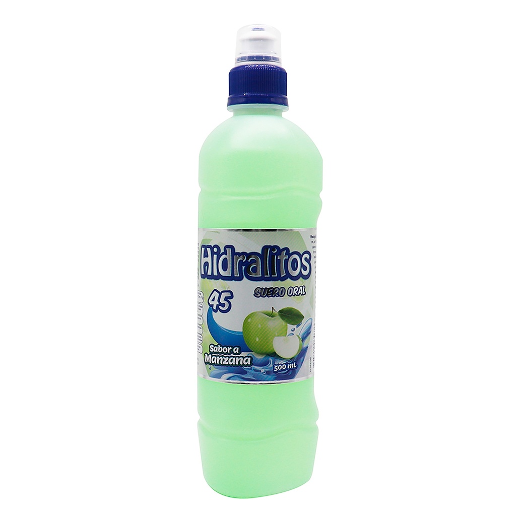 HIDRALITOS 45 MANZANA x 500 mL