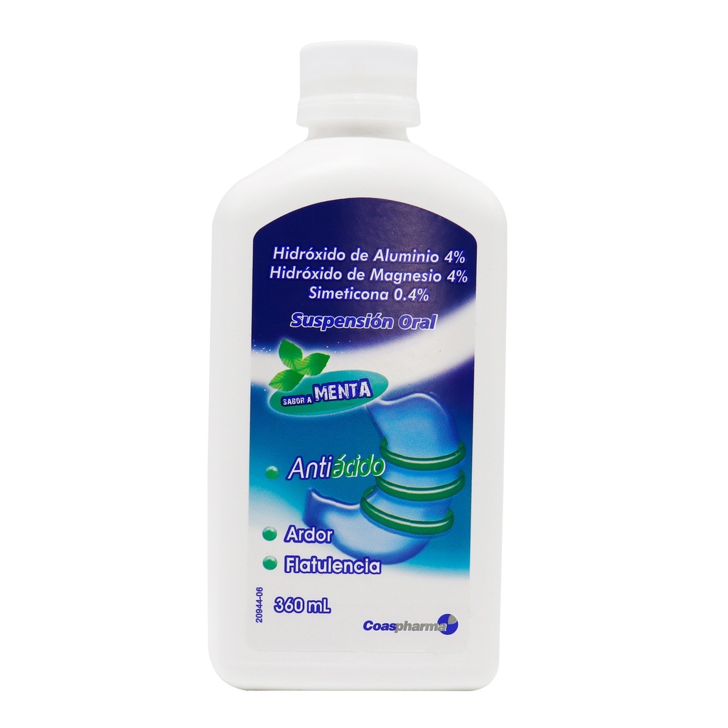 HIDROX.AL.HIDROX.Mg SIMETICONA x 360 mL