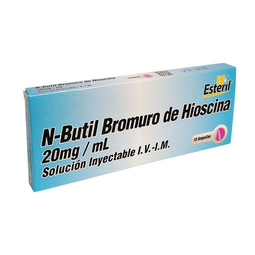 HIOSCINA N-BUTIL BROM 20 mg /mL x 10 AMP