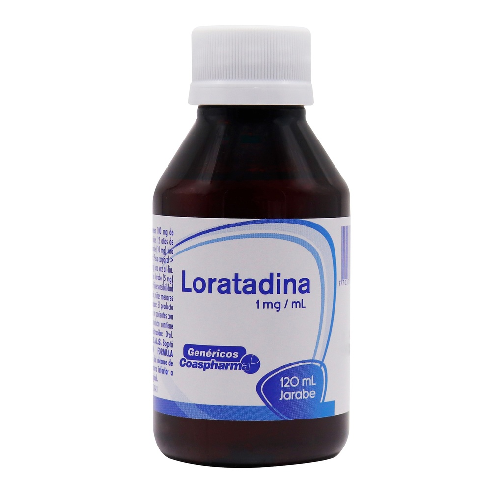LORATADINA 1 mg /mL x 120 mL JBE