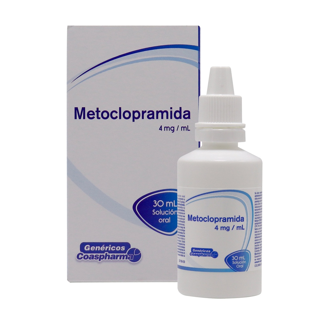 METOCLOPRAMIDA 4 mg /mL x 30 mL SOL ORAL