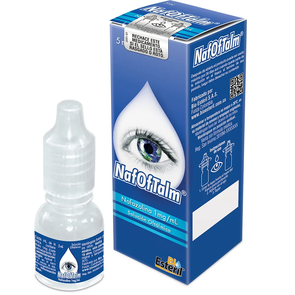 NAFOFTALM 0.1 % x 5 mL