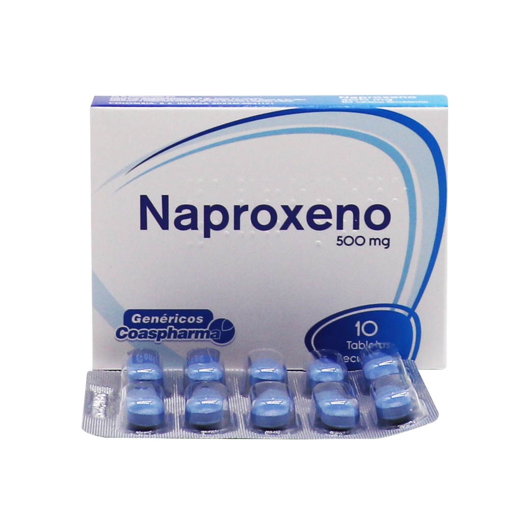NAPROXENO 500 mg x 10 TAB