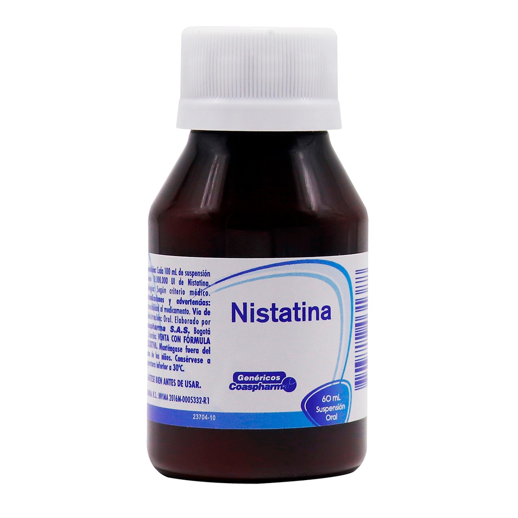 NISTATINA 100.000 Ul/mL x 60 mL SUSP