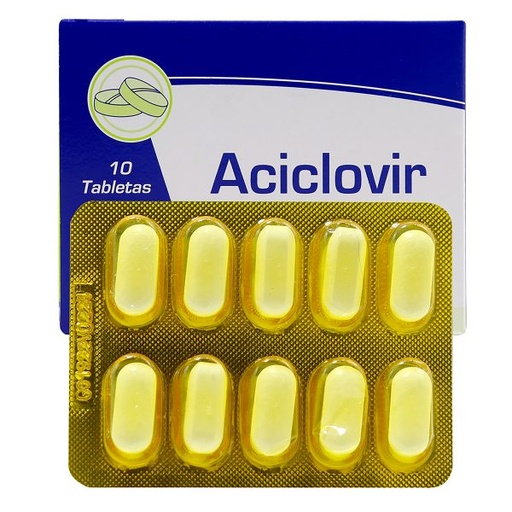 [ATV-0003] ACICLOVIR 800 mg x 10 TAB