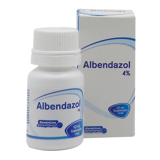 [ATH-0001] ALBENDAZOL 400 mg/10 mL x 10 mL SUSP