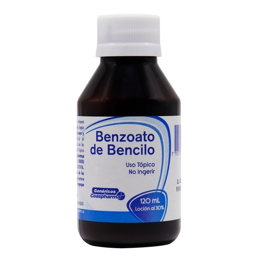 [ESC-0001] BENZOATO DE BENCILO 30% x 120 mL LOC TOP