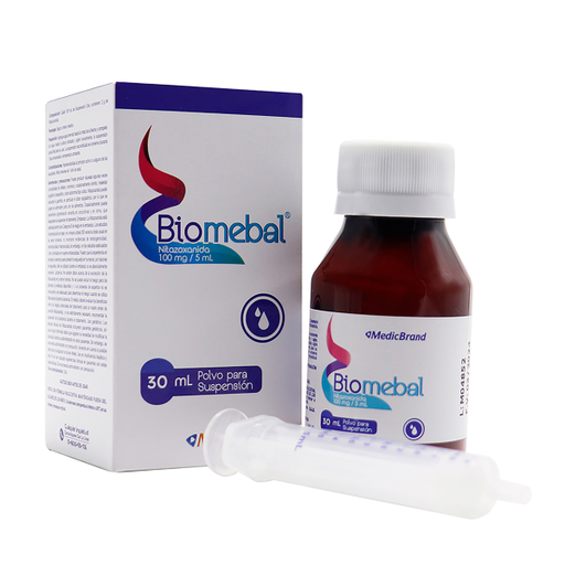[APZ-0004] BIOMEBAL 100 mg/5 mL x 60 mL PVO SUSP