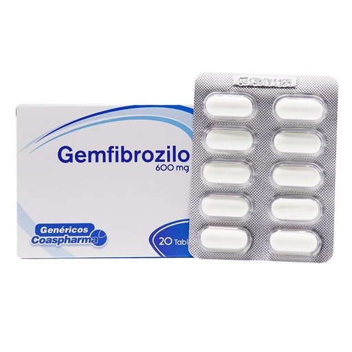[RLP-0003] GEMFIBROZILO 600 mg x 20 TAB