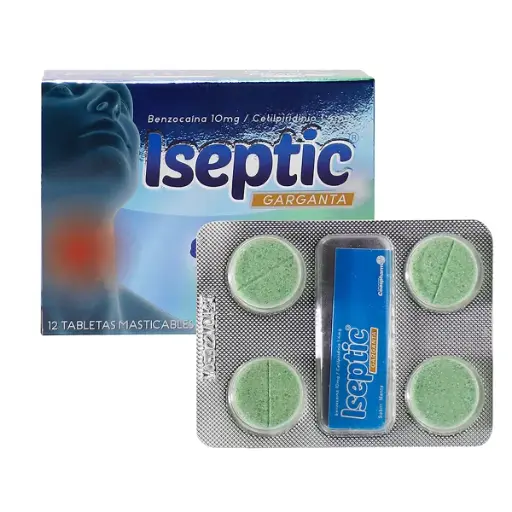 [AST-0004] ISEPTIC MENTA x 12 TAB MAST